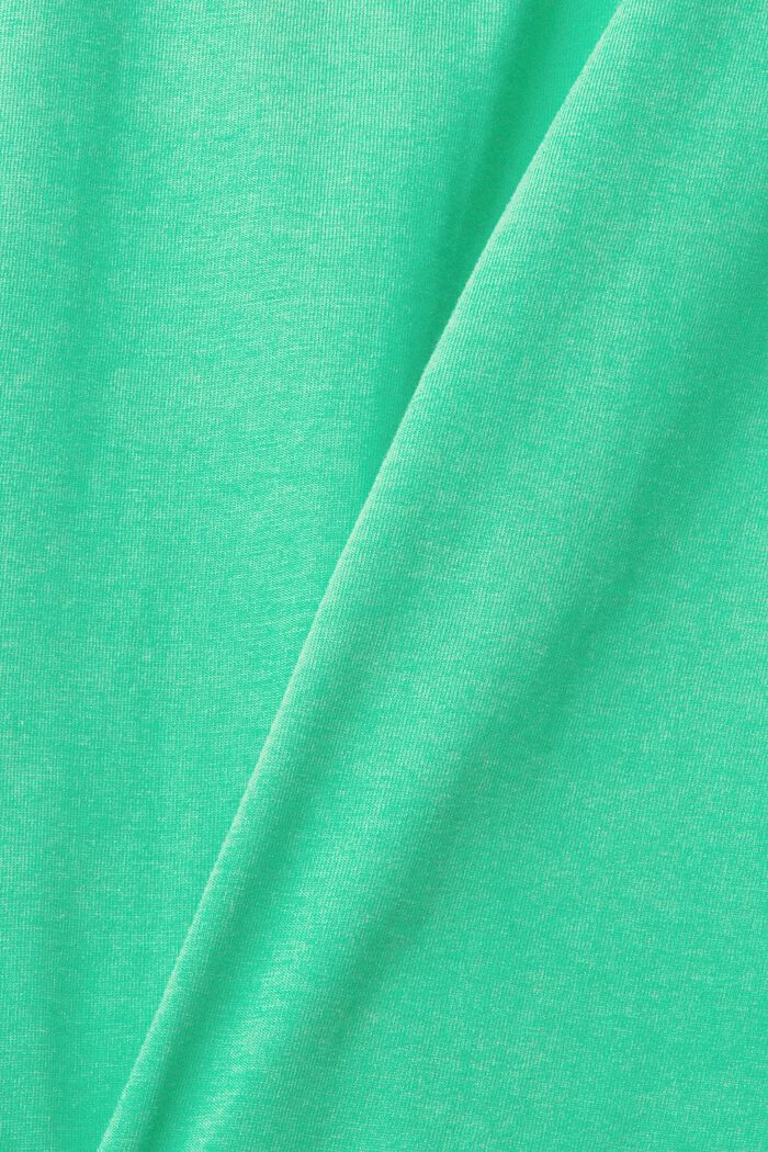 針織 T 恤, 綠色, detail image number 1