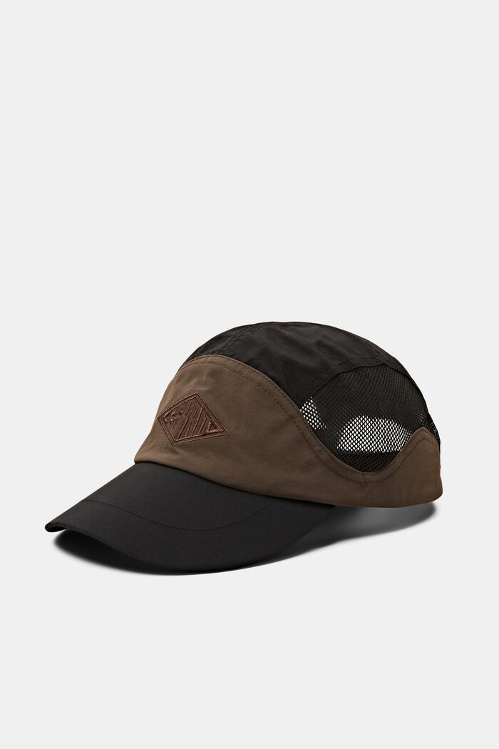 L‌OGO標誌網布便帽, 黑色, detail image number 0