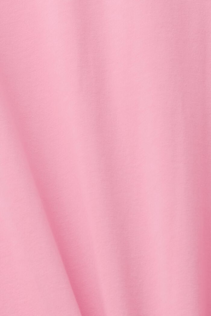 LOGO標誌印花T恤, 粉紅色, detail image number 5