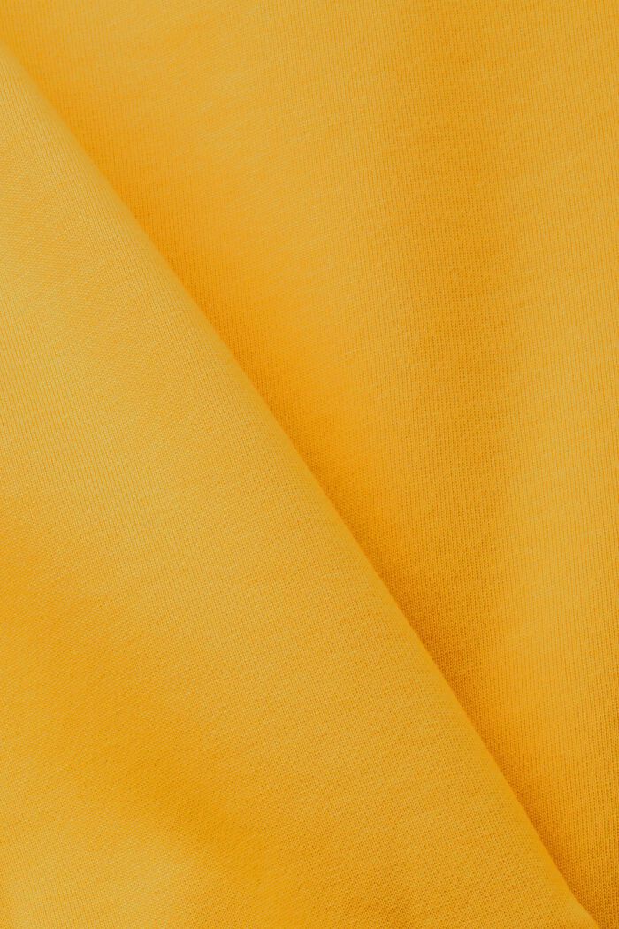 Varsity學院風補丁裝飾衛衣, 黃色, detail image number 6
