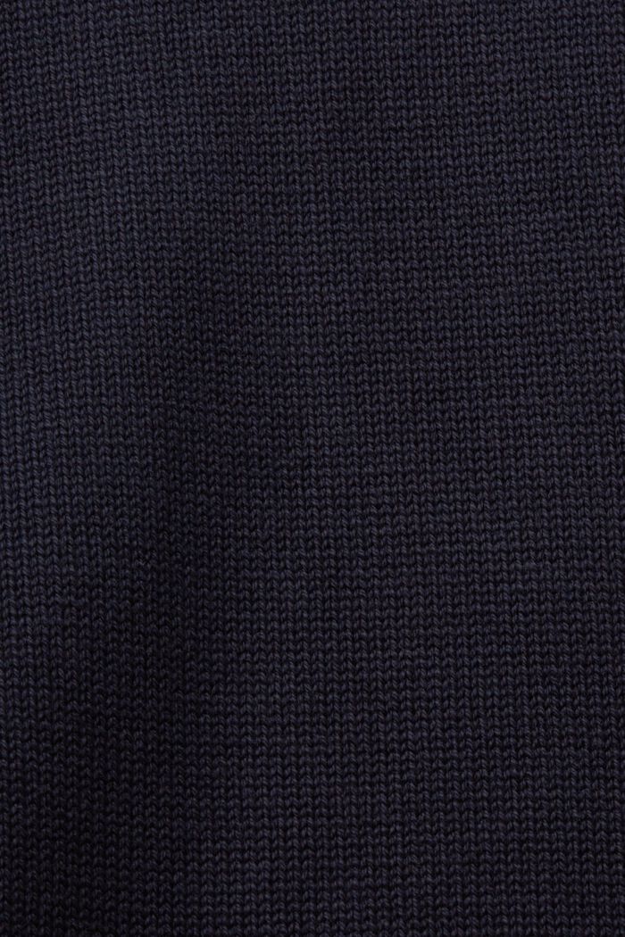 ‌棉質圓領衛衣, 海軍藍, detail image number 4