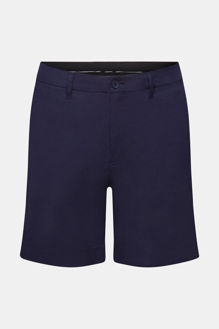 Stretch-Twill Chino Shorts, NAVY, detail image number 6