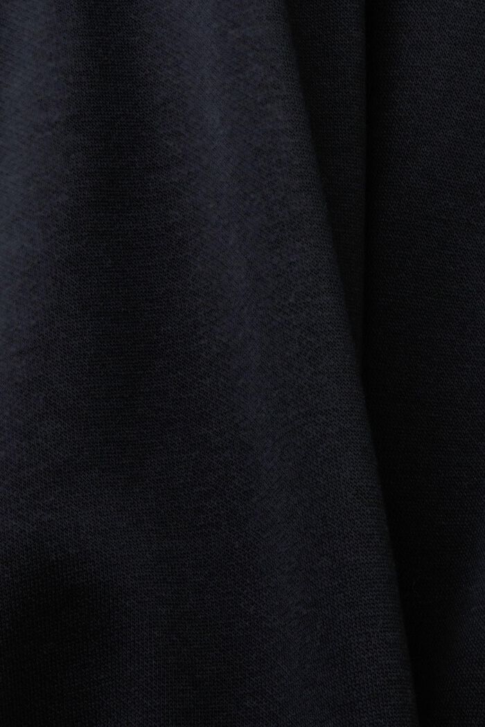 循環再生：超大廓形連帽衛衣, 黑色, detail image number 6