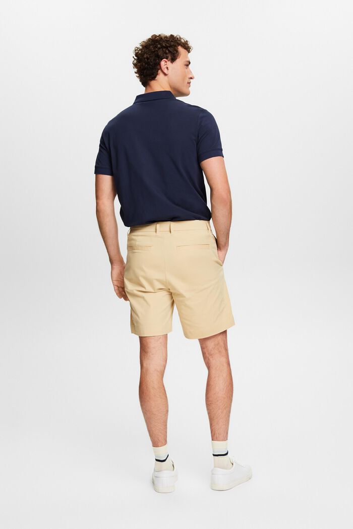 Stretch-Twill Chino Shorts, SAND 2, detail image number 2