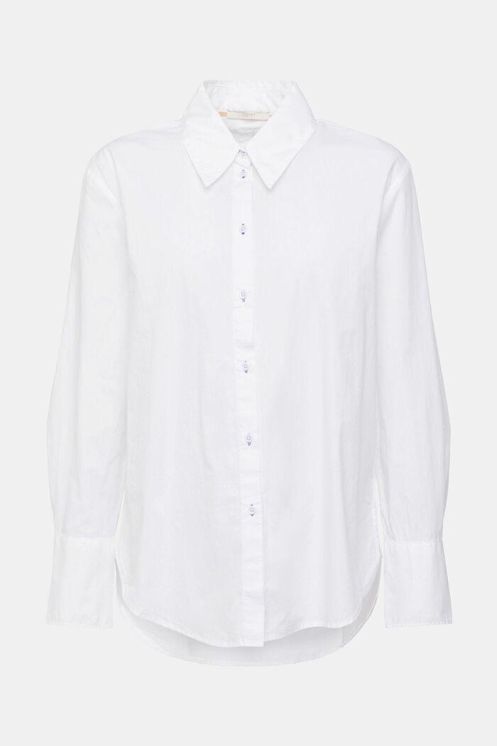 女裝恤衫, 白色, detail image number 2