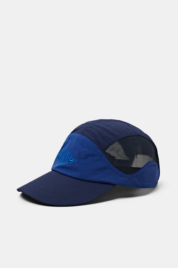 L‌OGO標誌網布便帽, 海軍藍, detail image number 0