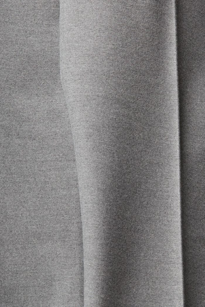 修身法蘭絨長褲, 灰色, detail image number 5