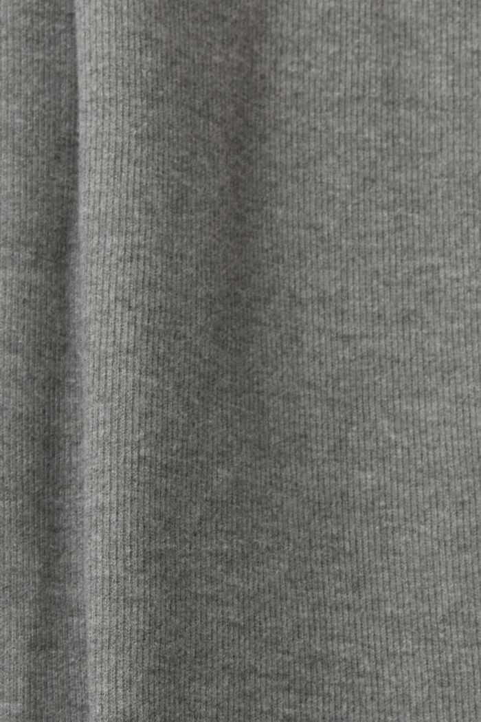 針織慢跑長褲, 灰色, detail image number 1