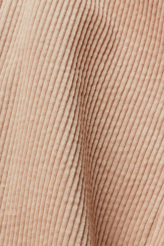 棉質燈芯絨長褲, 淺灰褐色, detail image number 6