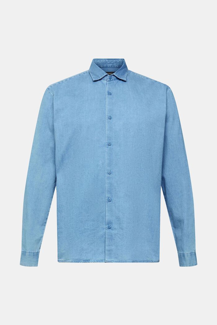 牛仔恤衫, 藍色, detail image number 8